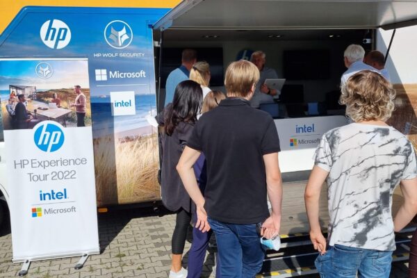 HP Truck Der HP Truck auf den HP Experience Days 2022.