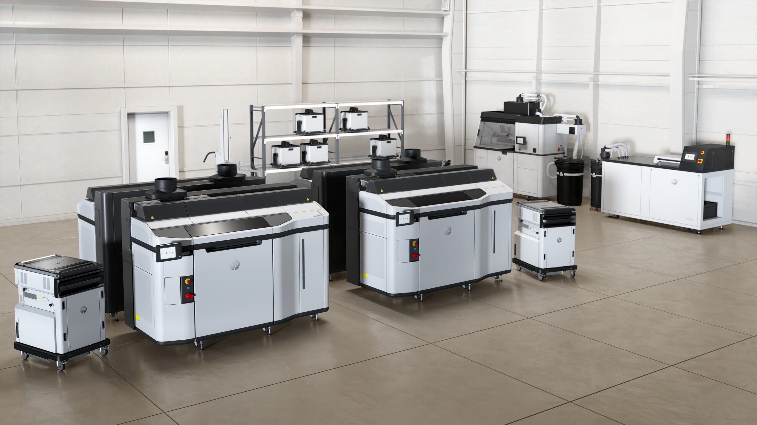 HP Jet Fusion 5600 Der HP Jet Fusion 5600 ist die fortschrittlichste Lösung für die additive Fertigung. Mit einem **Bauraum von 380 x 284 x 380 mm** und einer Druckgeschwindigkeit von bis zu **5058 cm³ pro Stunde** eignet sich der Drucker perfekt für Prototypen und Serienfertigung.