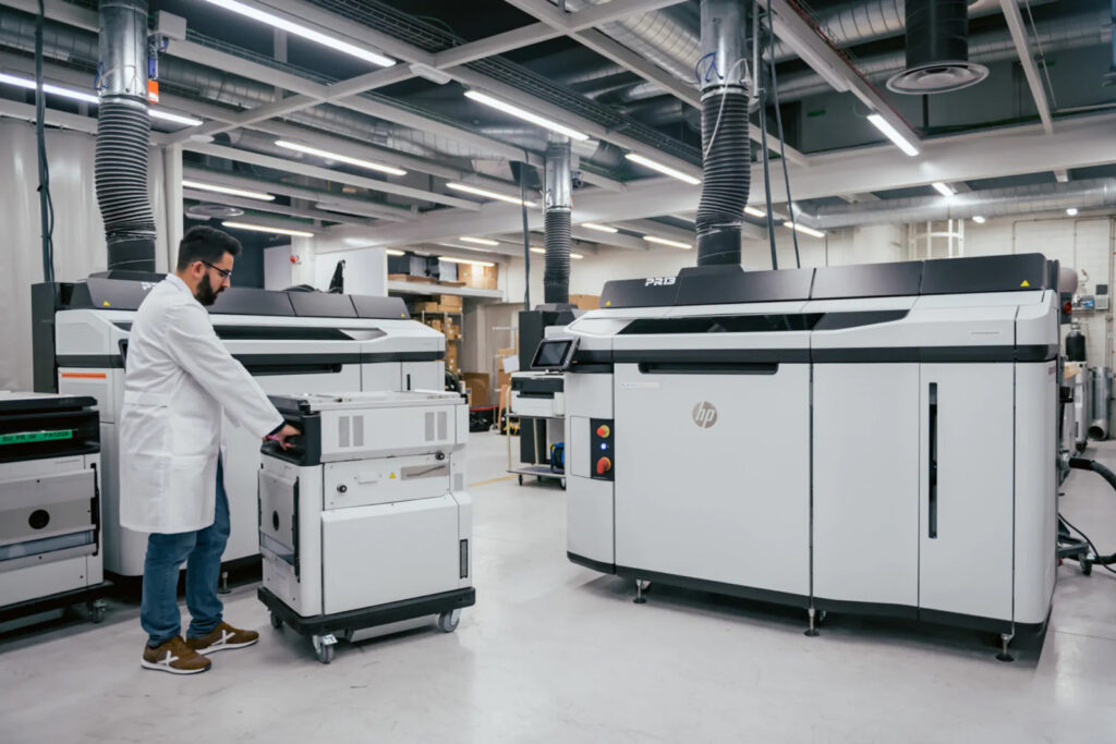 HP Jet Fusion – Die perfekte Lösung für die Additive Fertigung in der Industrie.