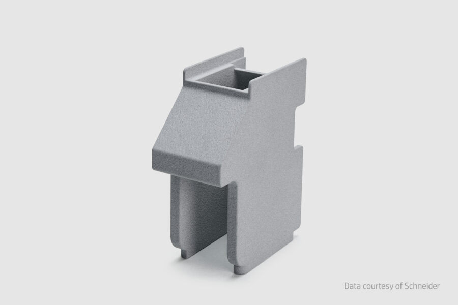 HP Multi Jet Fusion 5600 im Einsatz mit flammhemmendem Material
