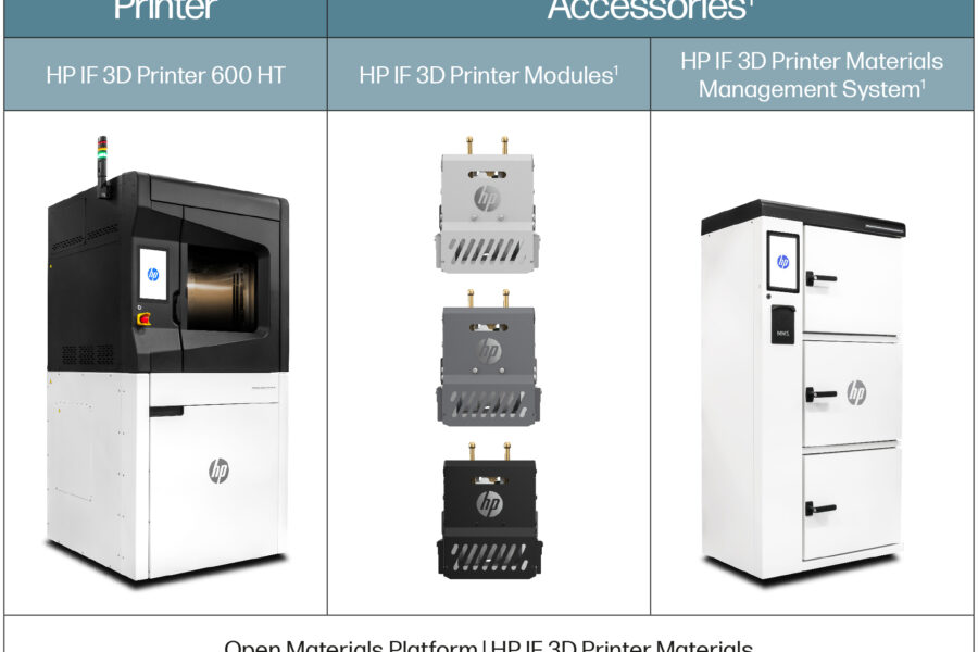 HP IF 600 HT – Industrieller Hochtemperatur-3D-Druck (PEEK, ULTEM™ 9085, PAEK)