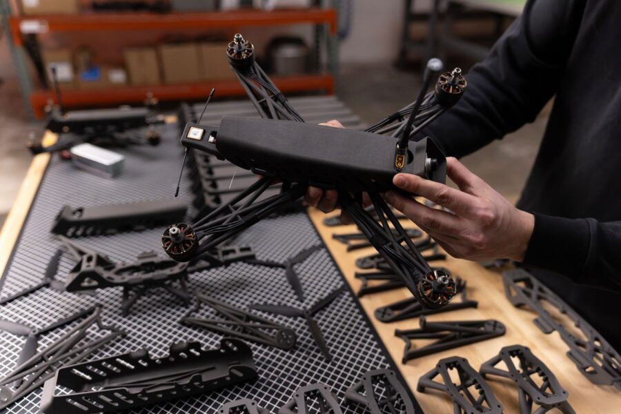 Entwicklung von Drohnenprototypen mit der Formlabs Fuse X1 im SLS-3D-Druck